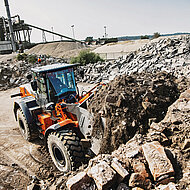 Hitachi &ndash; Kiesel: Fahrerkomfort spielt beim neuen Radlader die Hauptrolle