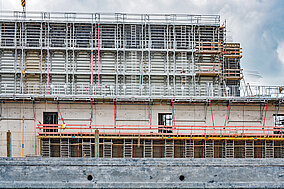 Filigrane Gestaltung und große Höhen erfordern in Offenburg gute Planung