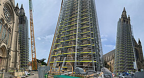 Geda 200 Z Comfort erneut im Einsatz bei Kirchensanierung in Arlon 