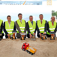 Baubeginn Halle 3A: Jetzt kommen die Bagger