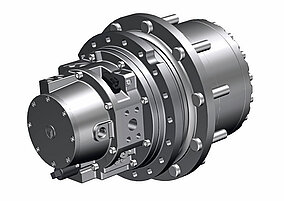 Bonfiglioli: Kompakter hydraulischer Fahrantrieb mit integriertem Axialkolbenmotor
