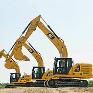 Die n&auml;chste Generation der Cat-Kettenbagger ist elektrohydraulisch gesteuert