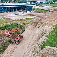 Kiesel: &raquo;Coreum &ndash; die Baumaschinenwelt&laquo; wird im Oktober er&ouml;ffnet