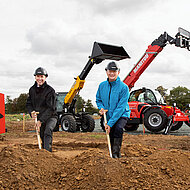 MANITOU: Spatenstich f&uuml;r neue deutsche Manitou-Firmenzentrale