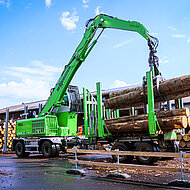 SENNEBOGEN: Neues Logistikkonzept in der Schweiz