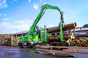 SENNEBOGEN: Neues Logistikkonzept in der Schweiz