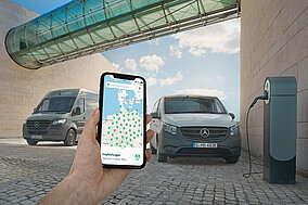 Daimler: Mercedes-Benz Vans bietet Lade-Flatrate für gewerbliche Elektrotransporter