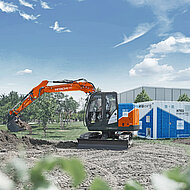 Vollelektrisch f&uuml;r die emissionsfreie Baustelle