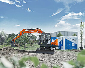 Vollelektrisch für die emissionsfreie Baustelle