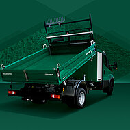 Dreiseitenkipper f&uuml;r den GaLaBau