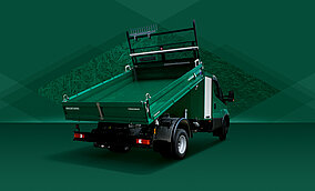 Dreiseitenkipper für den GaLaBau