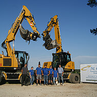 Gerner bewegt etwas mit HYDREMA Bagger