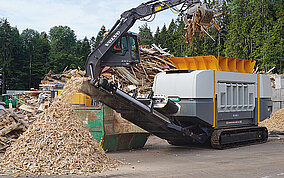 Zerkleinerer live im Einsatz erleben