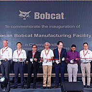 Doosan: Neues Bobcat-Werk in Indien nimmt die Produktion auf