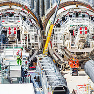 HERRENKNECHT: Suse, Sibylle, Wanda und K&auml;thchen aus Baden machen Tempo in Schwaben