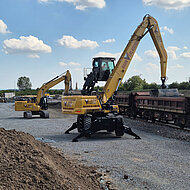 VE-Log stemmt Umschlag von &uuml;ber 60 000 Bahnschwellen f&uuml;r Riedbahn 