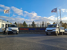 Dawsongroup erweitert Flotte um 270 Iveco Daily