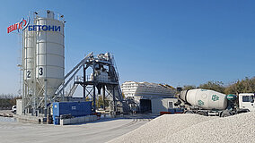 Ammann Elba: Mit Betonmischanlage Erwartungen übertroffen