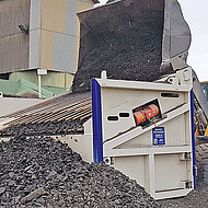 EAG: Baustoff-Recycling-Sieb feiert versp&auml;tetes Deb&uuml;t