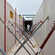 Innovative Stoßabschalung im Einsatz