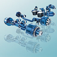 Spezialachsen f&uuml;r spektakul&auml;re Transporte