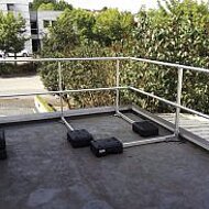 Sicherheitsgel&auml;nder  mit Kollektivschutz