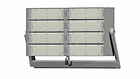 Flutlicht auf der Baustelle