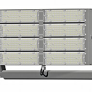 Flutlicht auf der Baustelle