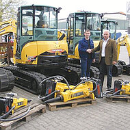 15 neue Hydraulikh&auml;mmer f&uuml;r M&V Veit Baumaschinen