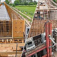 Wenn die Schalung einen Kopfstand macht