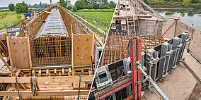 Wenn die Schalung einen Kopfstand macht