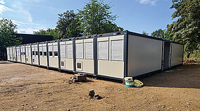 Beutlhauser: Im Ahrtal eine schnelle Container-Lösung ermöglicht