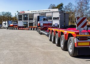 Zwei Max Trailer Max710 erweitern den Bestand um 16 weitere Achslinien