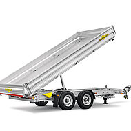 Humbaur: Dreiseitenkipper punktet mit GaLaBau-Details