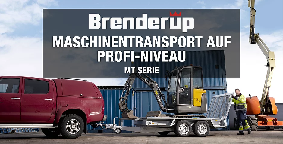 Die Brenderup MT-Serie: Wenn die Maschine die wichtigste Ladung ist
