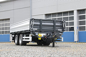 Mit Kippanhänger in Eisenach