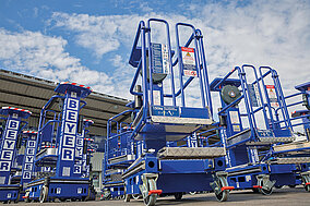 Stromlose Arbeitsbühnen