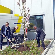 Schl&uuml;ter f&uuml;r Baumaschinen: Moderne Niederlassung in Georgsmarienh&uuml;tte