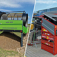 Siebmaschinen aus Tschechien: CZ Screen mit breitem Portfolio