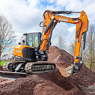 Neuer Midi-Bagger der Evolution E-Serie 