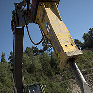 Neuer Atlas Copco Hydraulikhammer MB 1650 