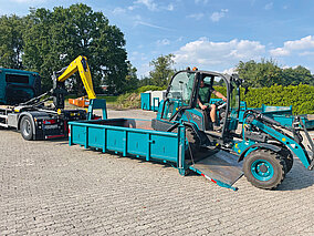 Palfinger: Wenn der flache Container-Aufnahmewinkel zählt