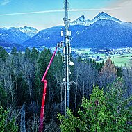 Emissionsfreier Einsatz in alpiner Umgebung