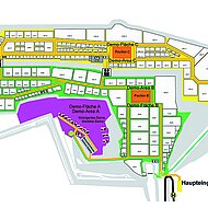 Das »neue« Messegelände der Steinexpo 2020 steht