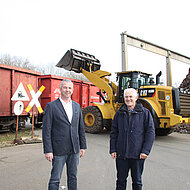 Immer in Bewegung - Cat Radlader 950M leistet Recyclingumschlag bei TD Rohstoffhandel Ebenhausen