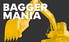 »BAGGERMANIA 2023« in Roes: Ein Spektakel für Baumaschinen-Enthusiasten