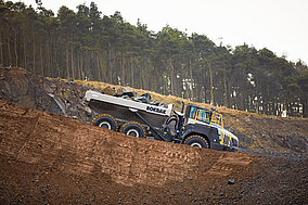 Robustes Duo punktet im Segment der knickgelenkten Dumper 