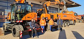 Die Vielseitigkeit des HYDREMA hat bei Rieder in Bayerbach überzeugt