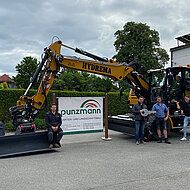 Neue Hydrema-Maschine f&uuml;r Punzmann Garten- und Landschaftsbau
