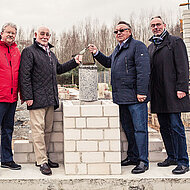 Grundsteinlegung f&uuml;r Infozentrum der BBS-Branche in Hamm